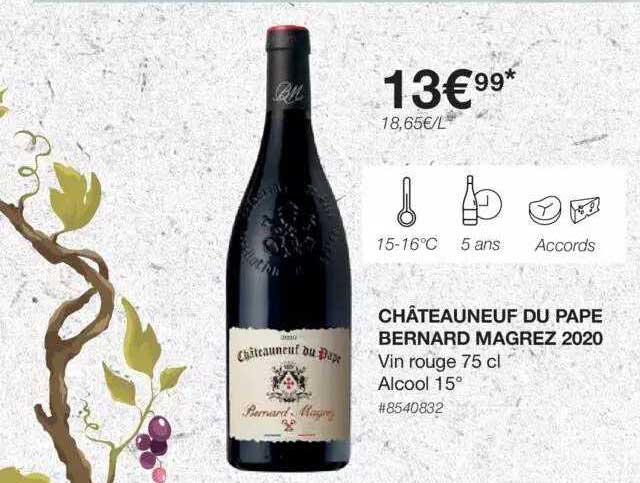 châteauneuf du pape bernard magrez 2020