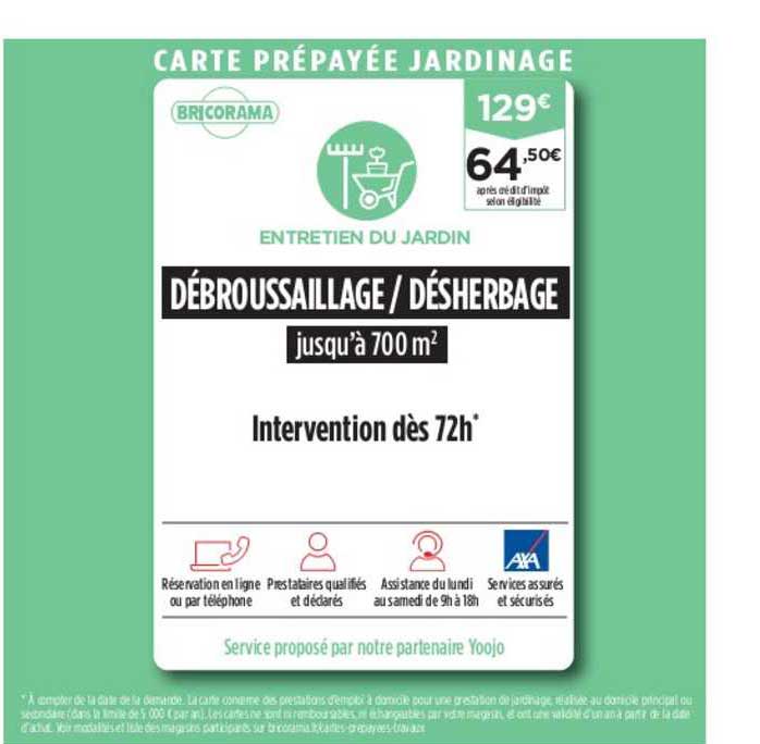 Débroussaillage - Désherbage