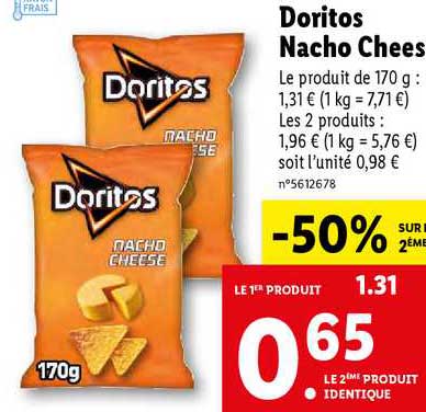 Doritos Nacho Cheese