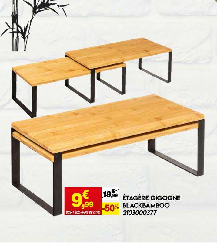 étagère gigogne blackbamboo