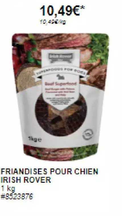 friandises pour chien irish rover