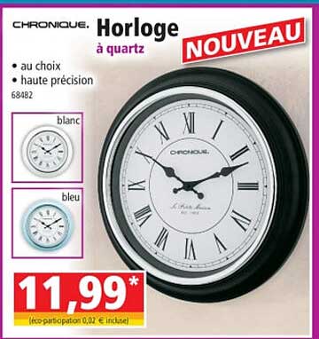 horloge chronique