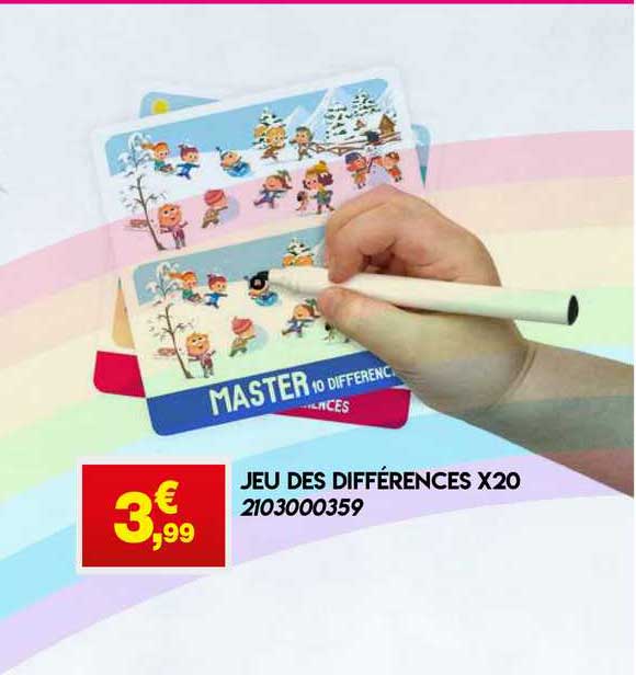 jeu des différences x20
