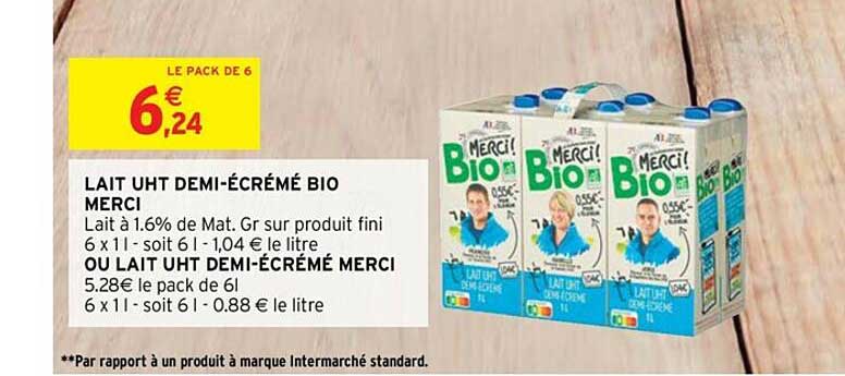 lait uht demi-écrémé bio merci
