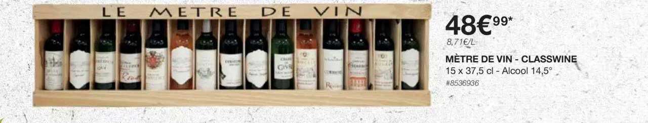 mètre de vin - classwine