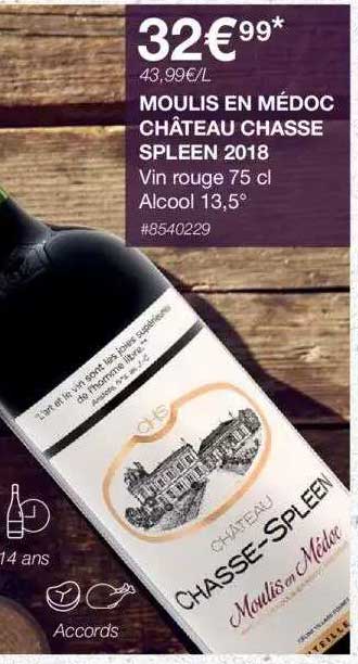 moulis en médoc château chasse spleen 2018