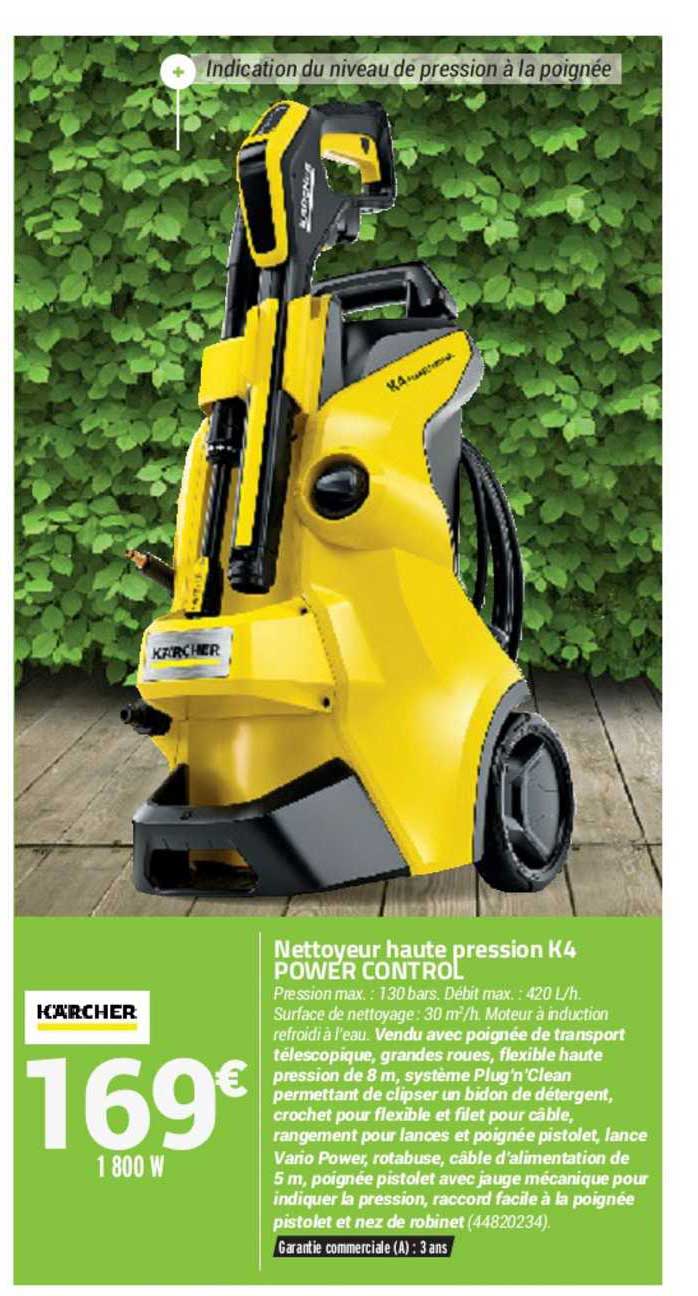 Nettoyeur Haute Pression K4 Power Control Kärcher