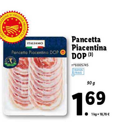 pancetta piacentina dop italiamo