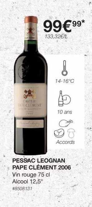 pessac léognan pape clément 2006