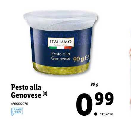 pesto alla genovese italiamo