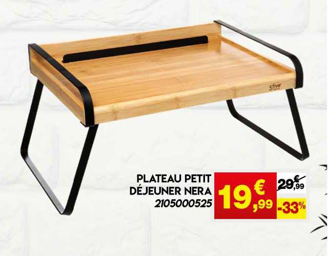 plateau petit déjeuner nera