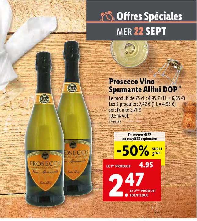 prosecco vino spumante allini dop