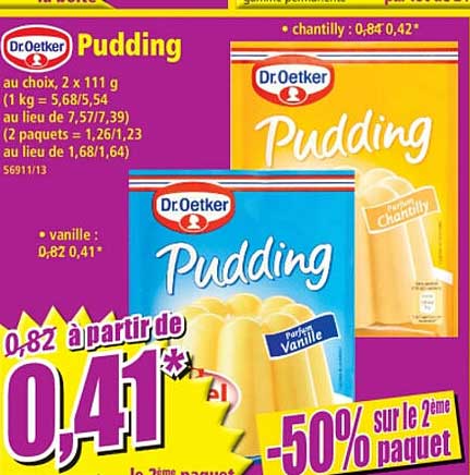 pudding dr. oetker