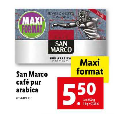 san marco café pur arabica