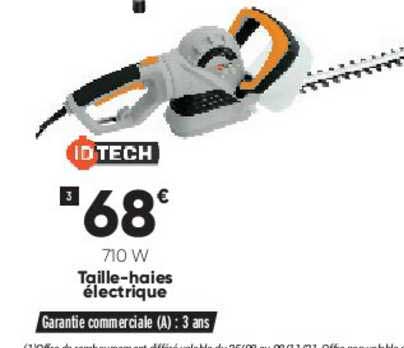 taille-haies électrique idtech