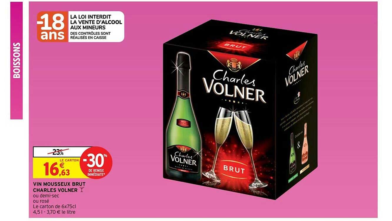 vin mousseux brut charles volner