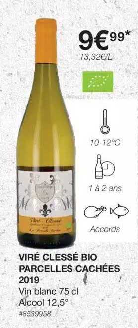 viré clessé bio parcelles cachées 2019