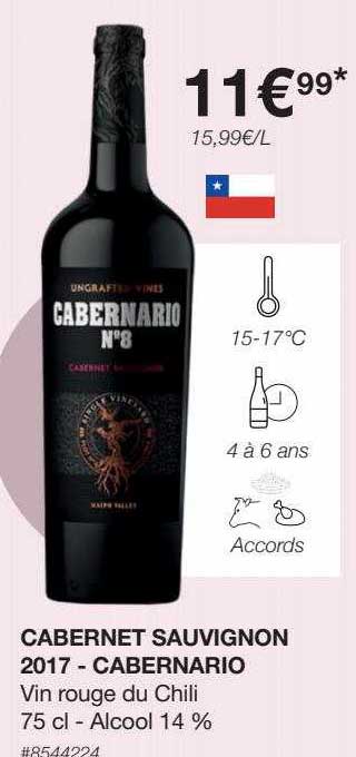 Cabernet Sauvignon 2017 - Cabernario