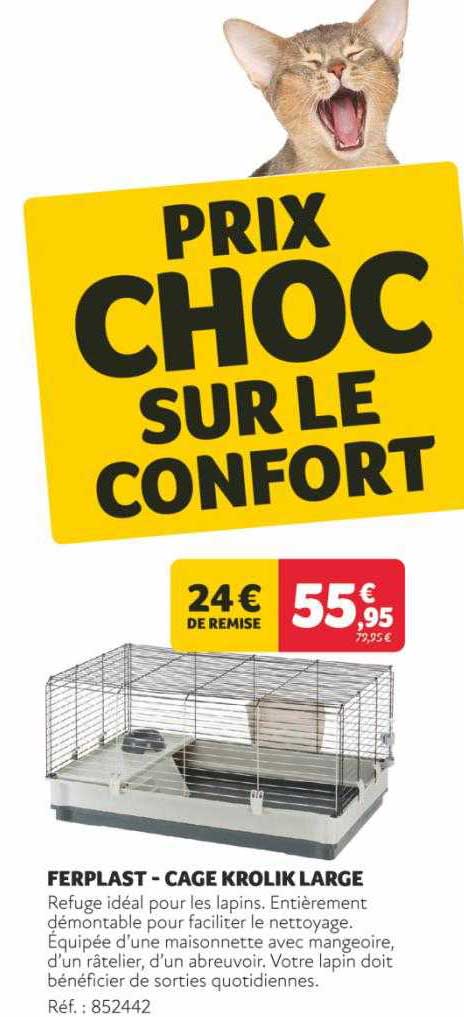 ferplast - cage krolik large