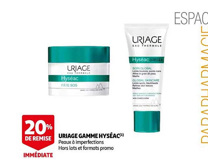 uriage gamme hyséac