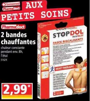2 Bandes Chauffantes Pharmadoct