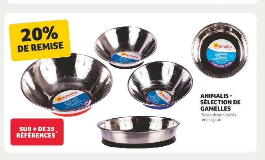 animalis - sélection de gamelles