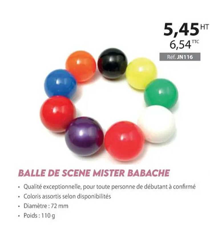 balle de scene mister babache