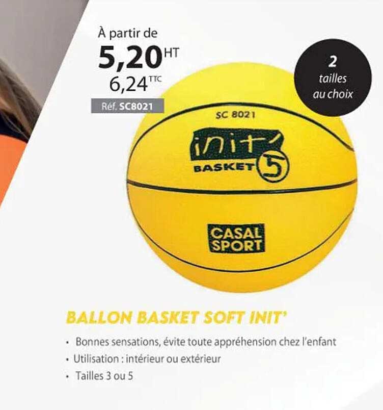 ballon basket soft init