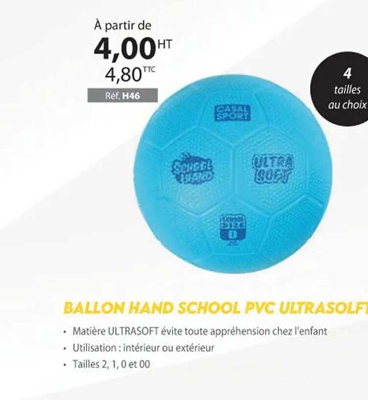 ballon hand school pvc ultrasoft
