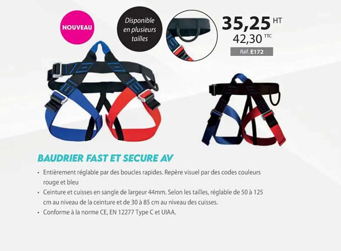 baudrier fast et secure av