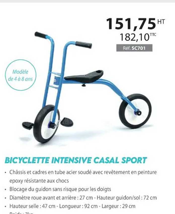bicyclette intensive casal sport