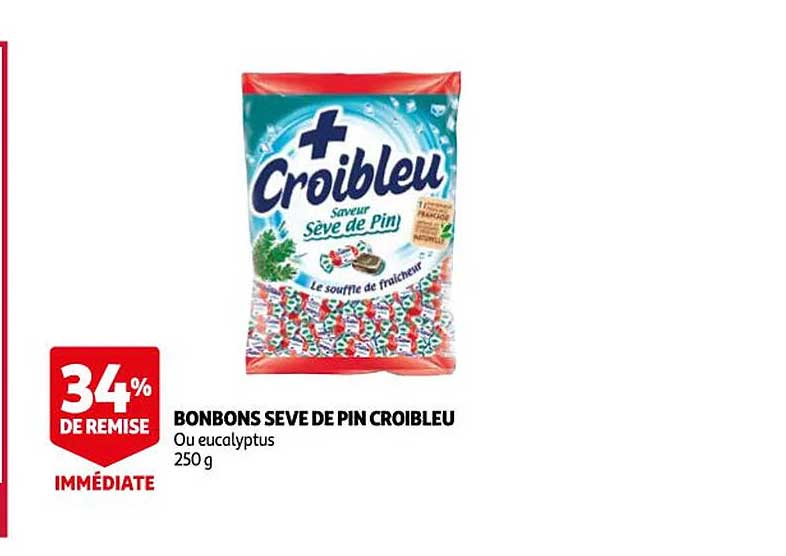 bonbons sève de pin croibleu