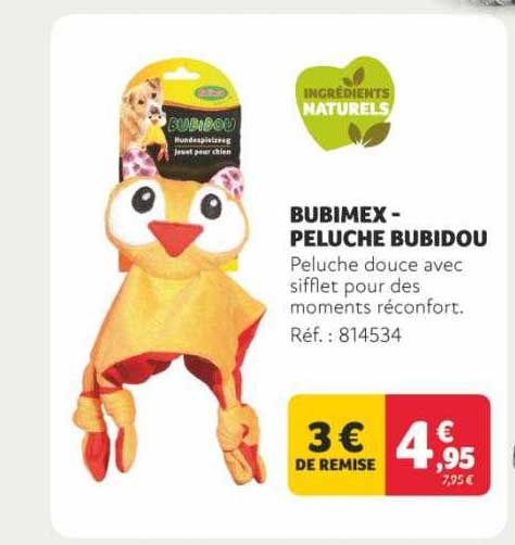 Bubimex - Peluche Bubidou