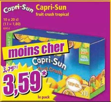 capri-sun fruit crush tropical