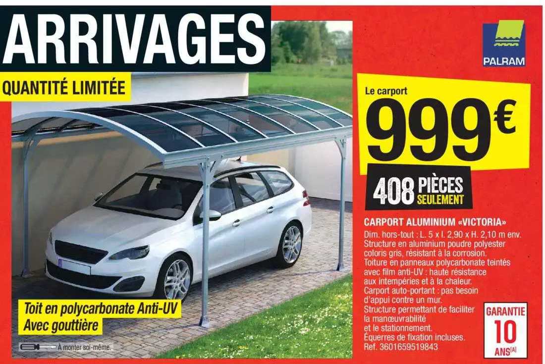 Carport Aluminium «victoria»