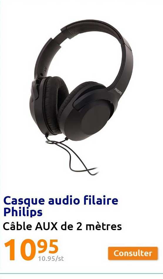 Casque Audio Filaire Philips