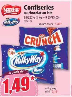 Confiseries Au Chololat Au Lait Nestlé