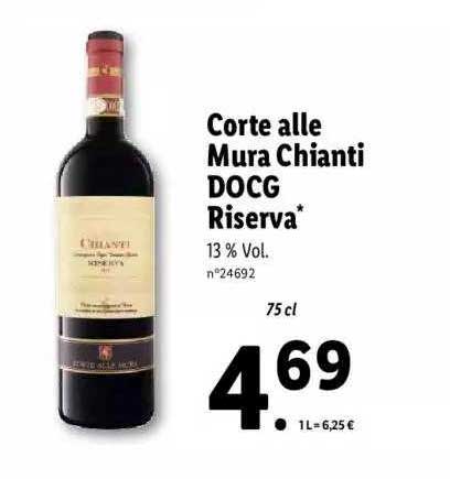 corte alle mura chianti docg riserva