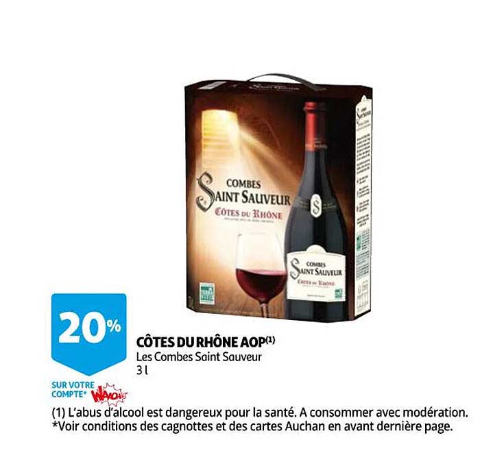 côtes du rhône aop les combes saint saveur