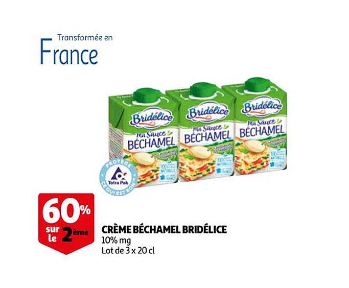 Crème Béchamel Bridélice