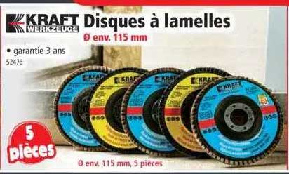 disques à lamelles kraft werkzeuge