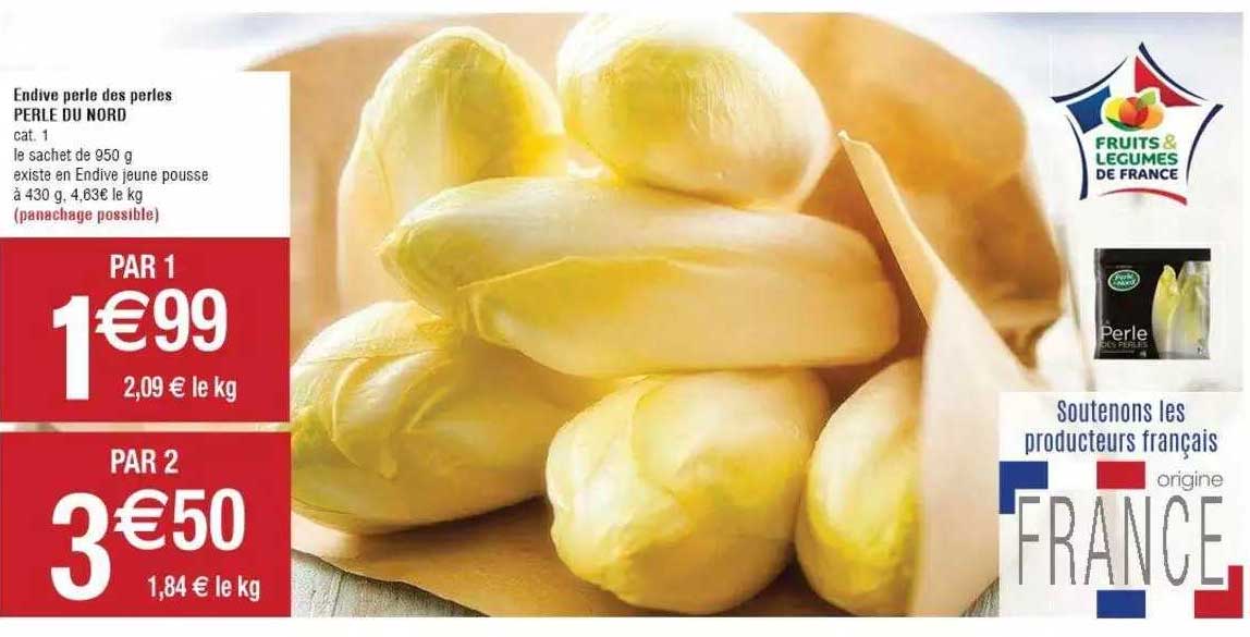 Endive Perle Des Perles Perle Du Nord