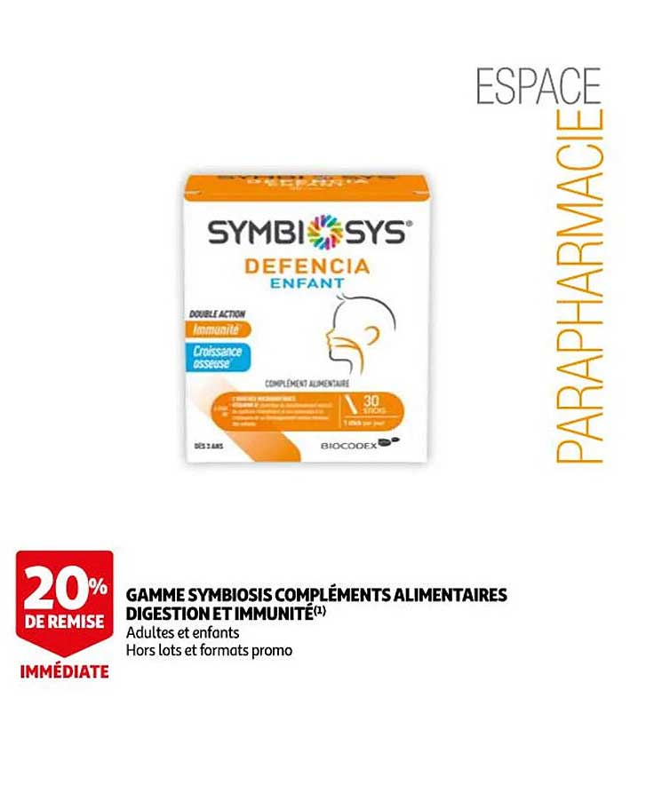 gamme symbiosis compléments alimentaires digestion et immunité