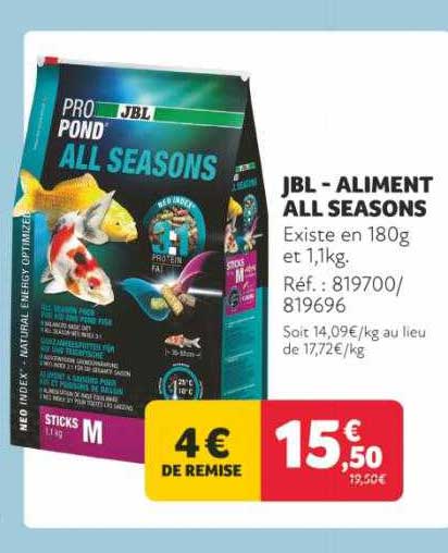 jbl - aliment all seasons