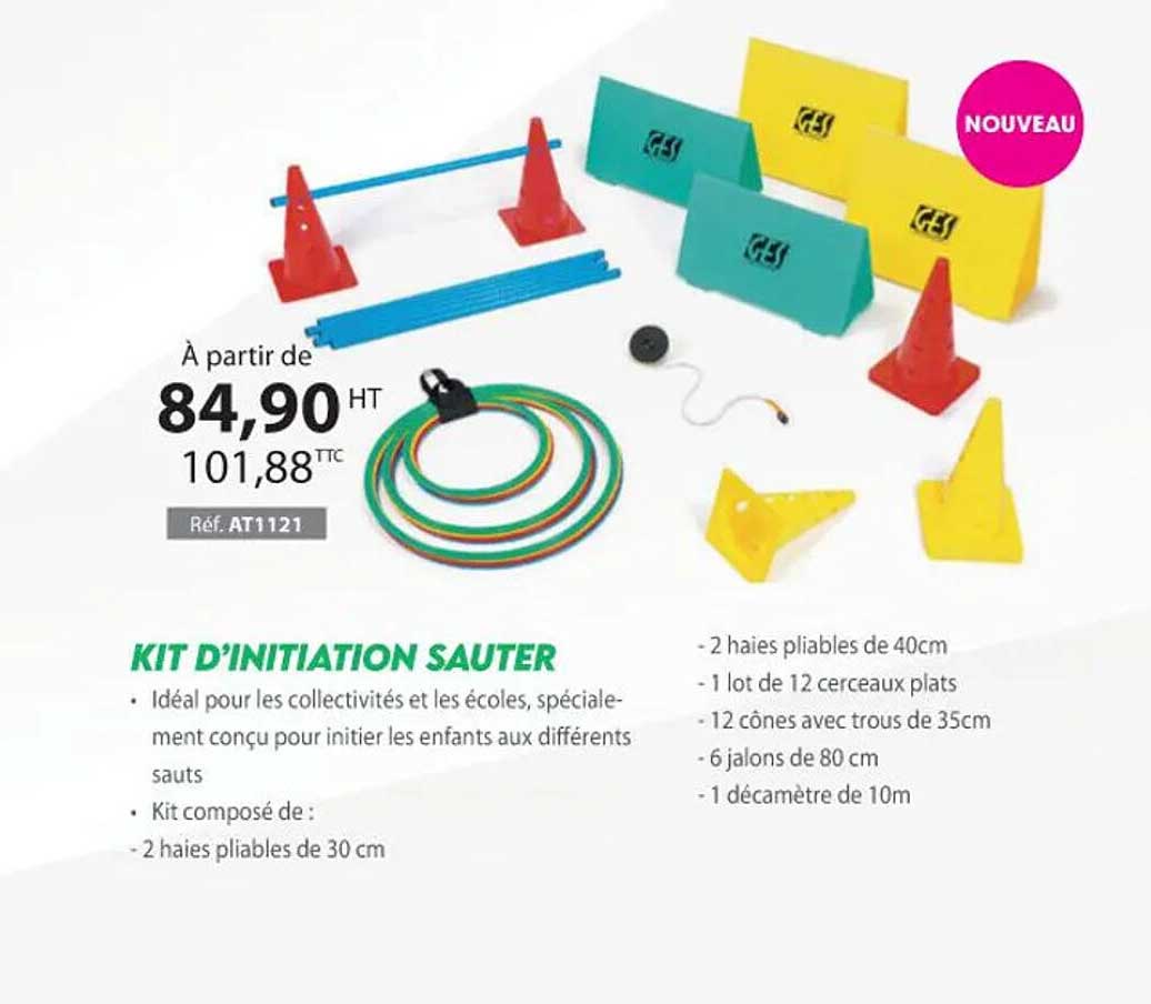 kit d'initiation sauter