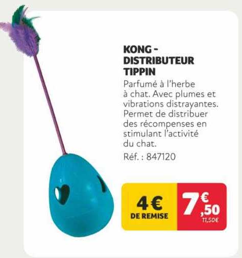 kong - distributeur tippin