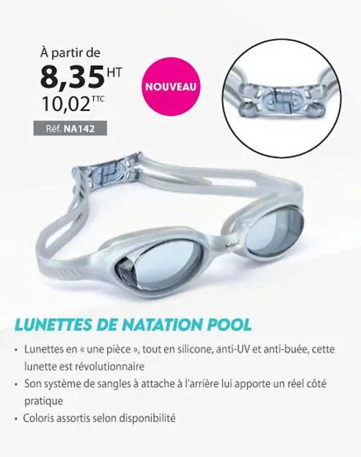 lunettes de natation pool