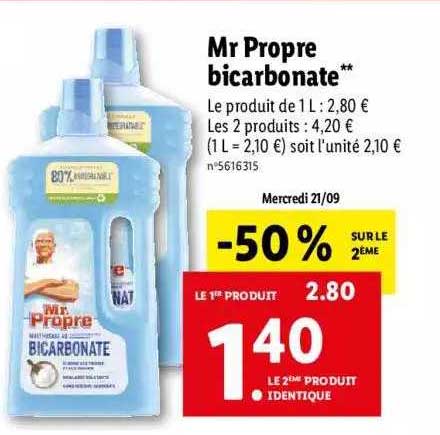 mr propre bicarbonate