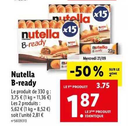 nutella b-ready