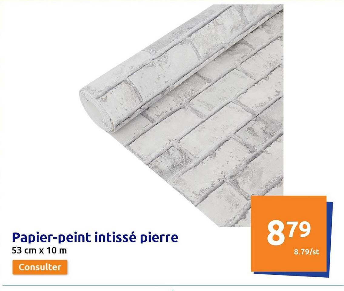 papier-peint intissé pierre